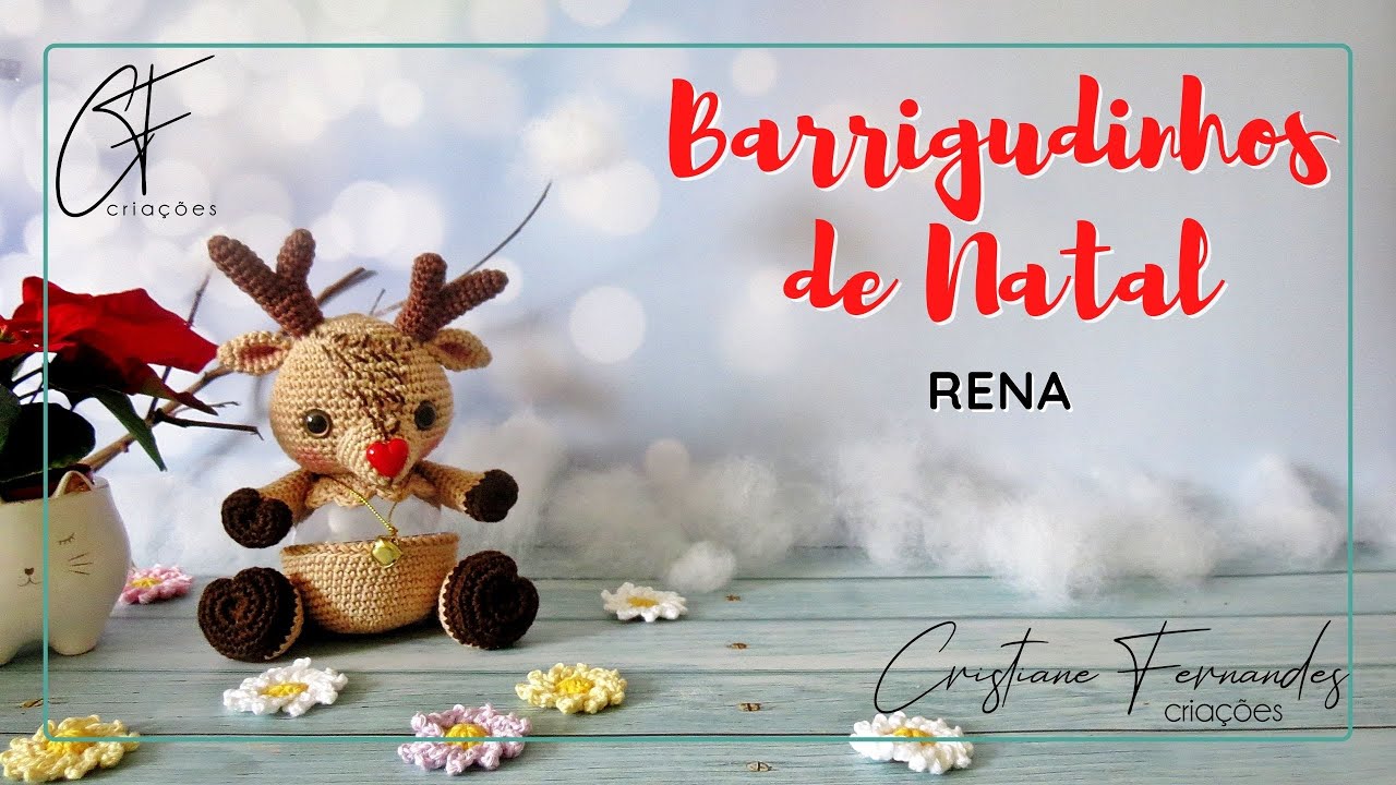 AMIGURUIMI - RENA BARRIGUDINHA