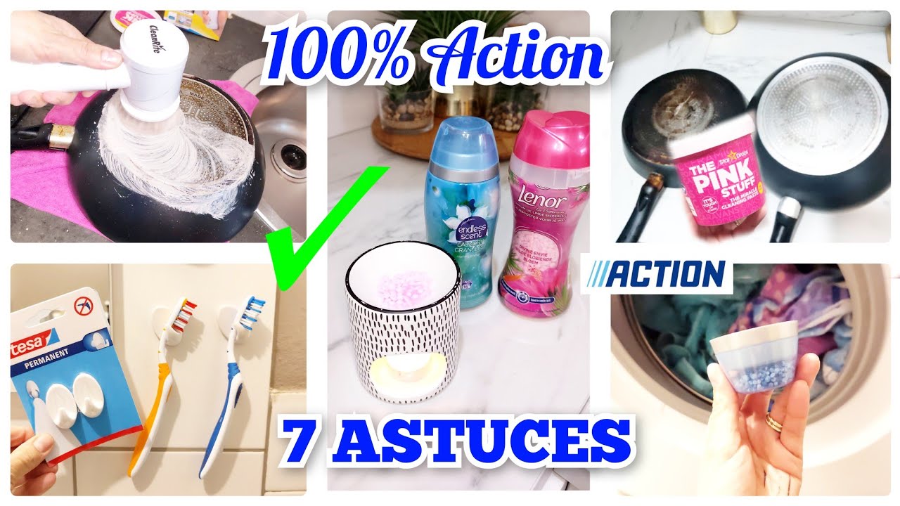 7 ASTUCES PRODUIT 100 % ACTION  NOUVELLE ASTUCE 🤩👌