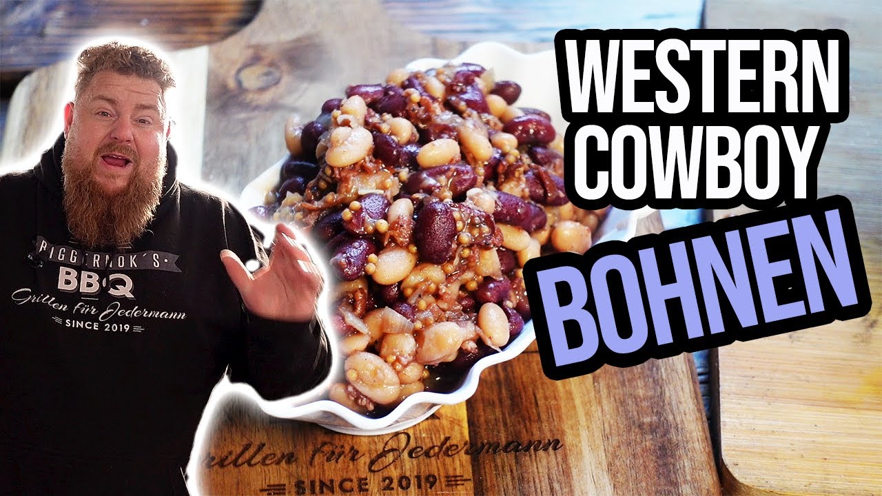 Western Cowboy Bohnen / Baked Beans im Dutch Oven - BBQ & Grillen für jedermann