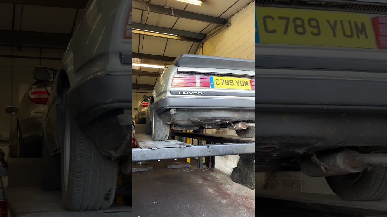 UNLOCKING the noise of an old V8 Rover #carsofyoutube #roversd1