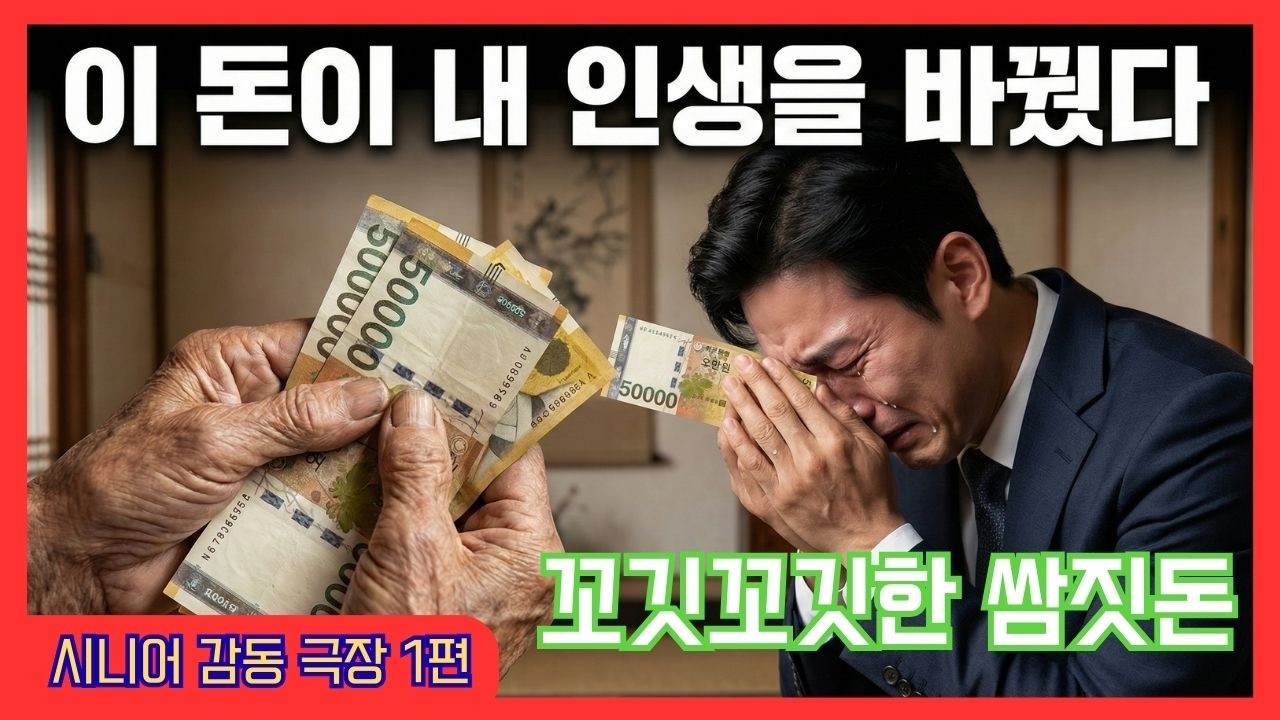 시니어 감동 극장 1편 - 꼬깃꼬깃한 쌈짓돈 : 돌아가신 뒤에야 알게 된 할머니의 비밀... 죄송해요, 너무 늦어서. #감동실화 #할머니사랑 #눈물주의 #동기부여 #성공스토리