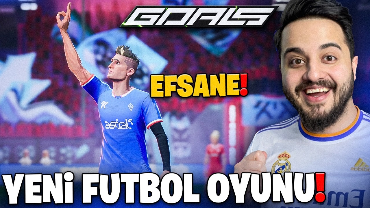 YENİ FUTBOL OYUNU GOALS ÇIKTI! İNANILMAZ ÇALIM VE ŞUTLAR! EFSANE! Goals