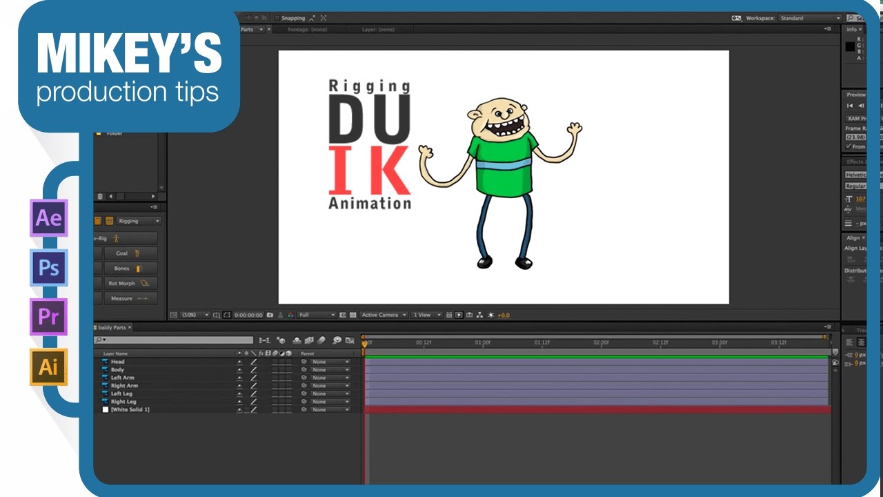 Начало работы с инструментами DuIK v14