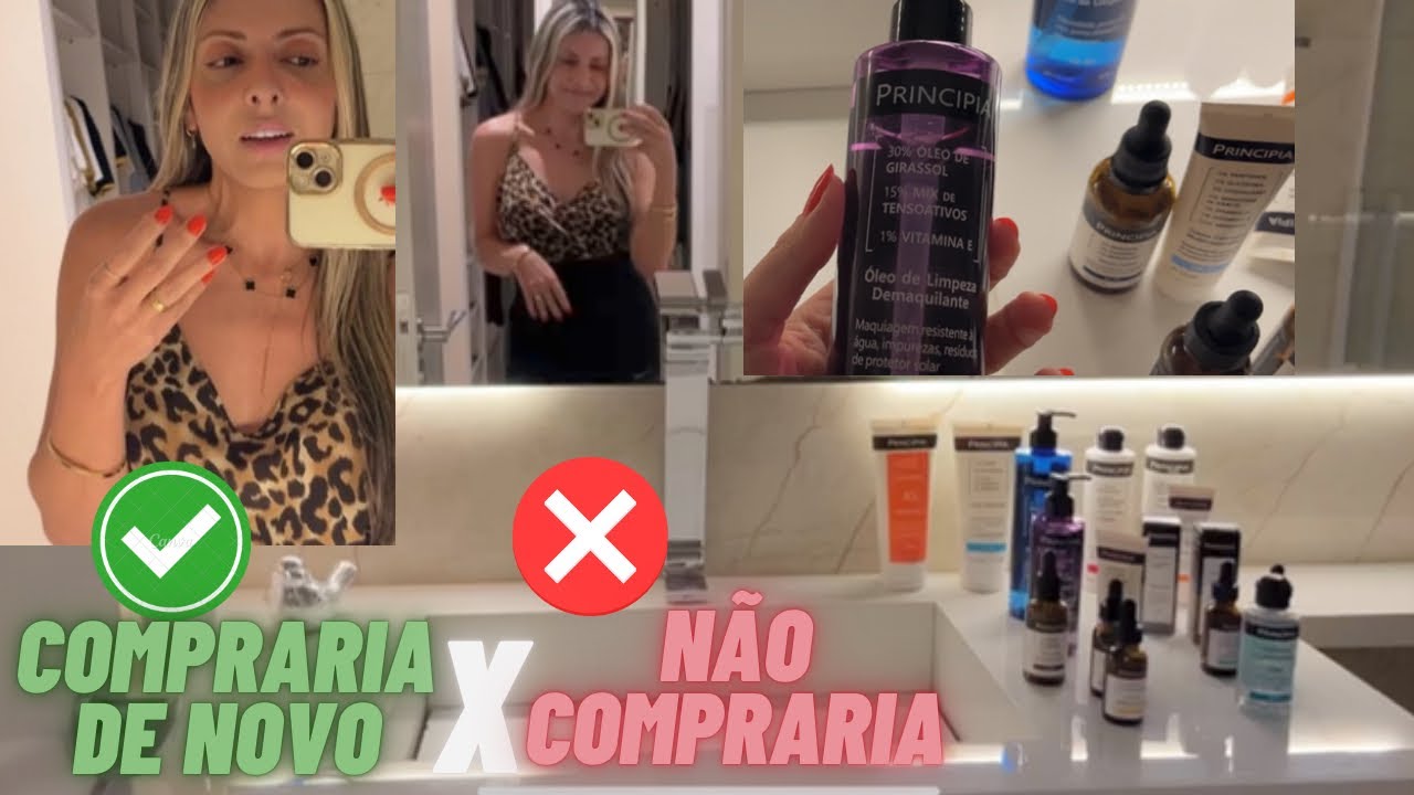 Melhores x piores PRINCIPIA ☠️ Pele sens&iacute;vel, mista e com melasma 