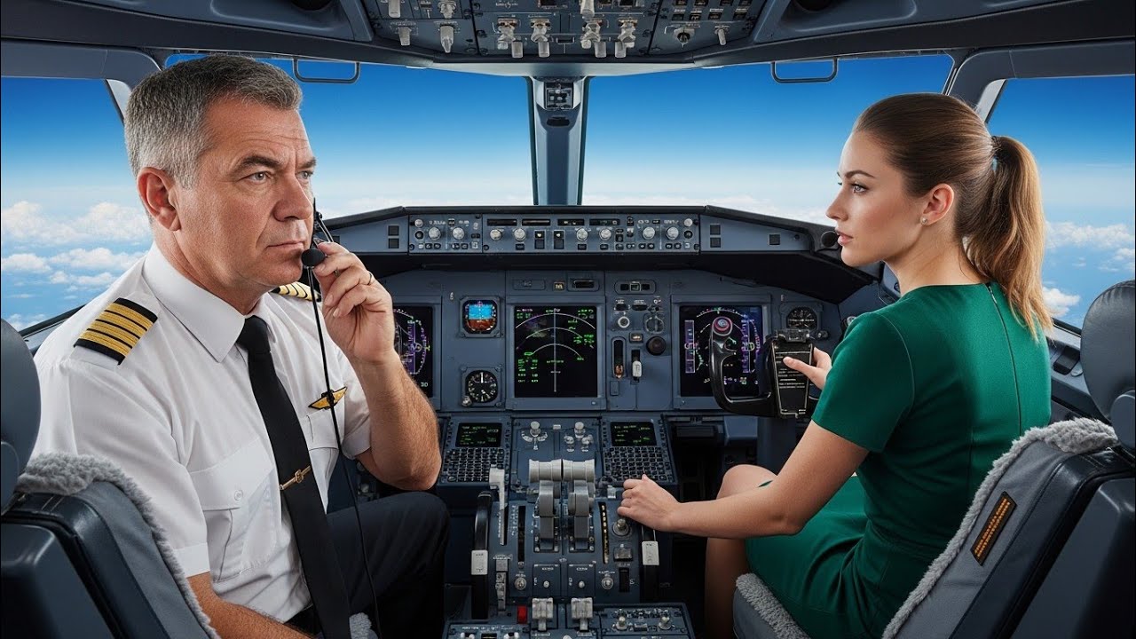 “Any Aviators on This Flight?” Captain Called for Help—Then a Girl Replied: “Call Sign Phoenix… I’m 