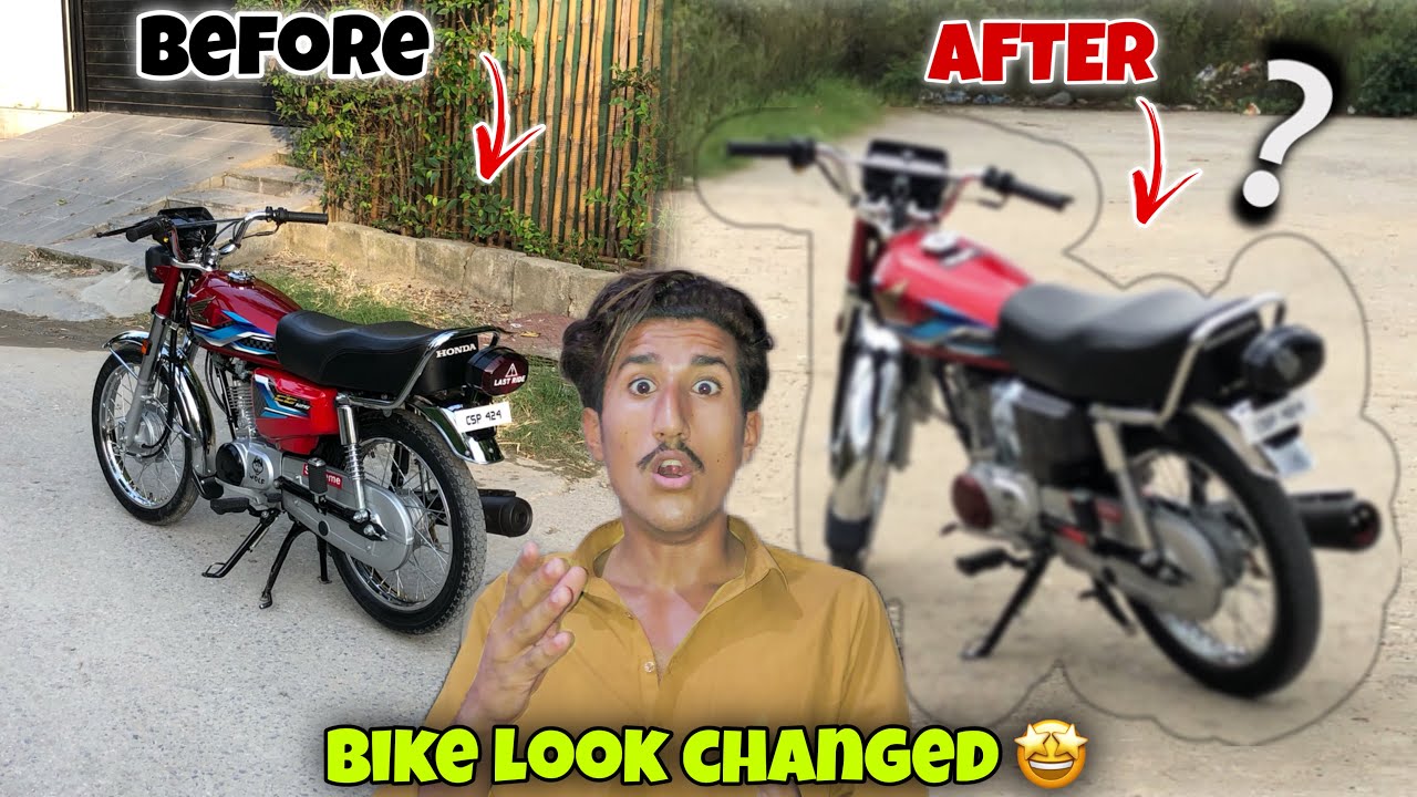 Bike 😘 full look changed 😍 | Bike ki full look 👀 change kardi 😍 | Rani upgraded 🤩 | 4CAbdullah ✨