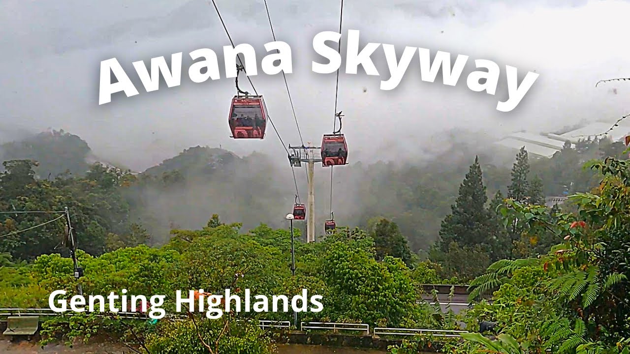 [4K] Genting Cable car | Genting Highlands 2021 | walking tour 4k 2021