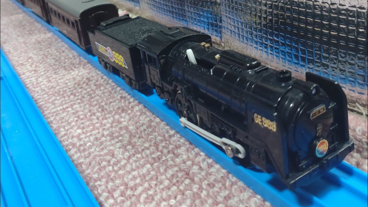 プラレール　銀河鉄道９９９　①　走行動画　プラレール動画　銀河鉄道　９９９　plarail　train　train running