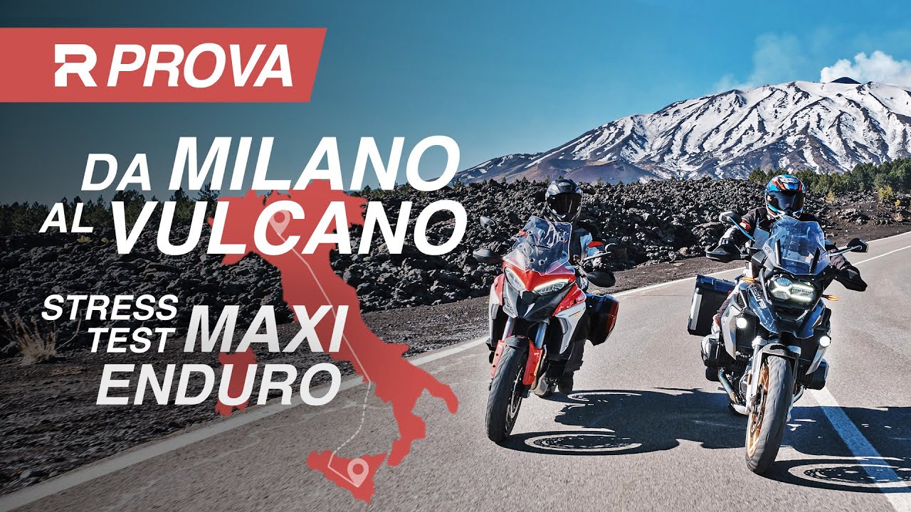 Il viaggio perfetto per le maxi enduro: confronto BMW R 1250 GS vs DUCATI Multistrada V4S