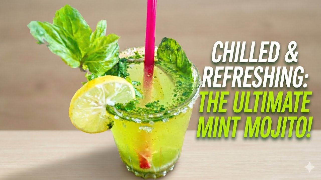 MINT MOJITO || chilled and refreshing summer drink || summer special Mint Mojito|| 