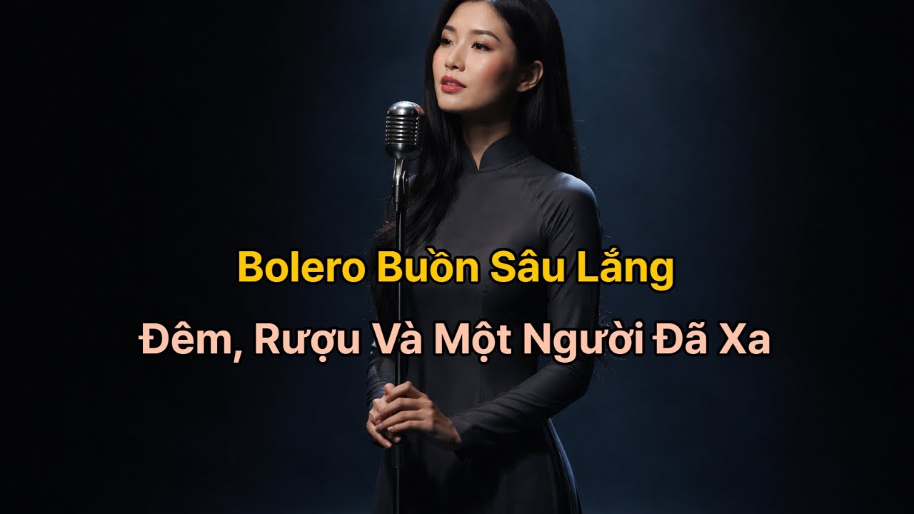 Bolero Buồn Sâu Lắng | Đêm, Rượu Và Một Người Đã Xa