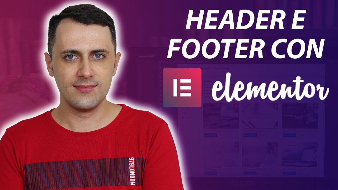 Come creare Header e Footer con Elementor
