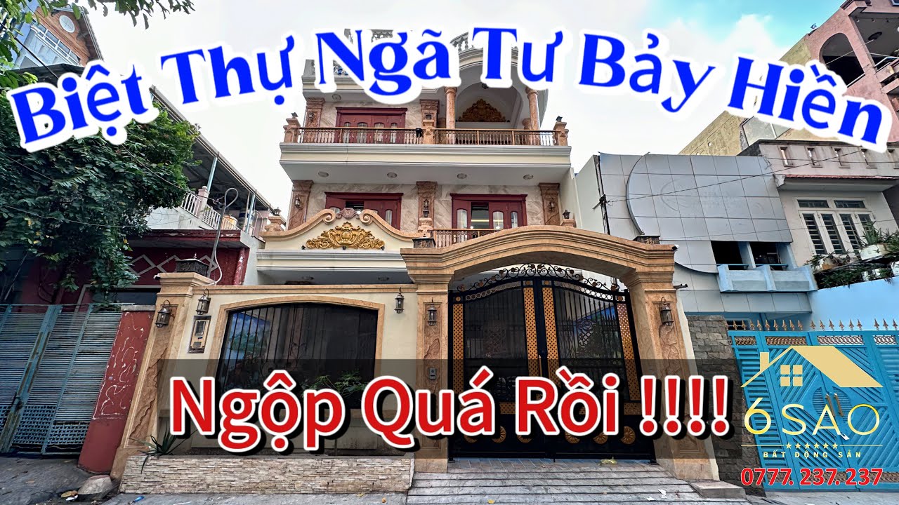 Trụ không nổi nữa rồi | Bán Biệt Thự Tâm Huyết sát bên Sân Bay | BDS 6 Sao