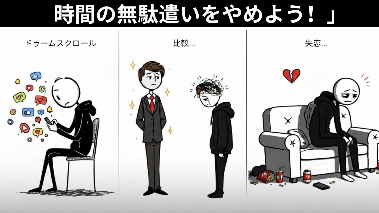 人生を無駄にしている人は0% 📵 — 手遅れになるまで気づかないで ⚠