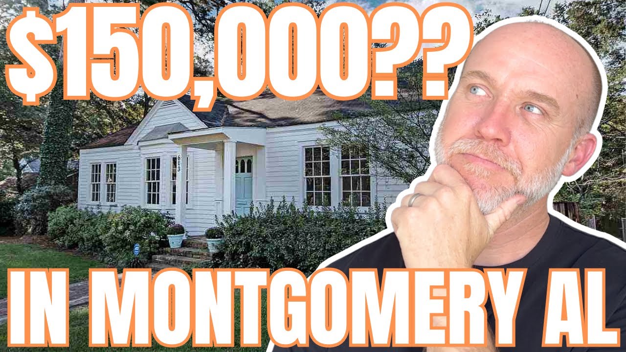 WHAT Does $150k Get in MONTGOMERY AL | Montgomery Alabama Homes for Sale | Montgomery AL Real Estate