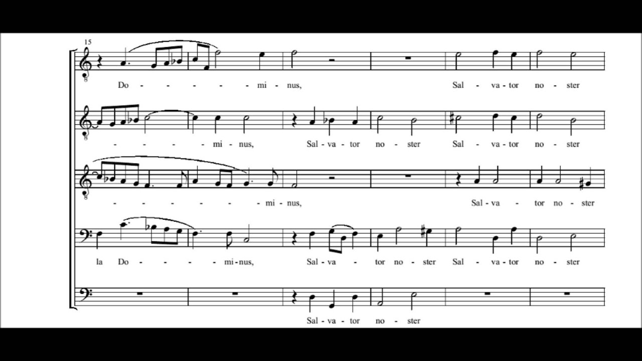 Jacobus Gallus - Ante luciferum genitus