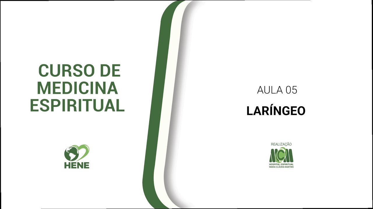 🔴 LARÍNGEO PARTE 1 (#AULA005)