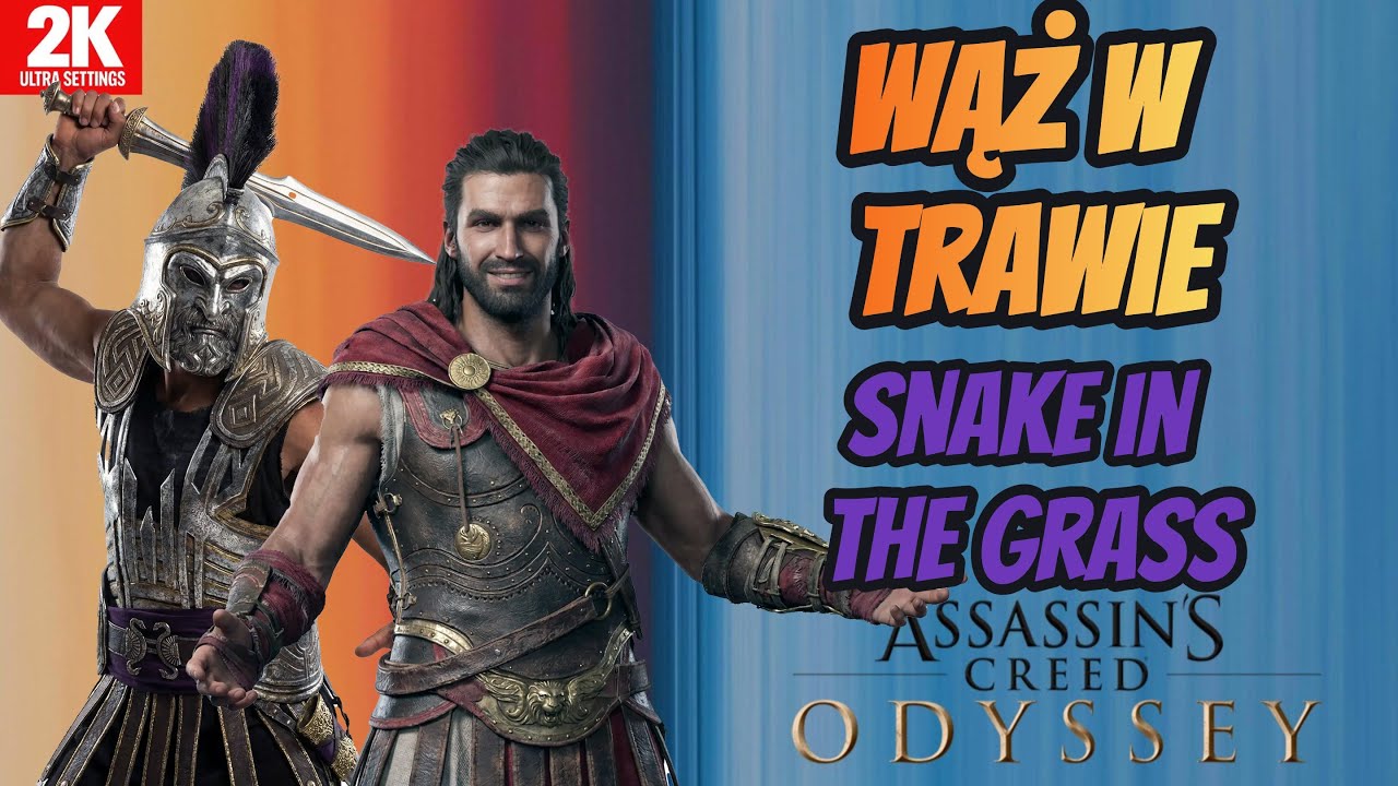 Assassin's Creed Odyssey PL -  Wąż w trawie | Snake in the Grass | Ultra settings | Gameplay pl 2026