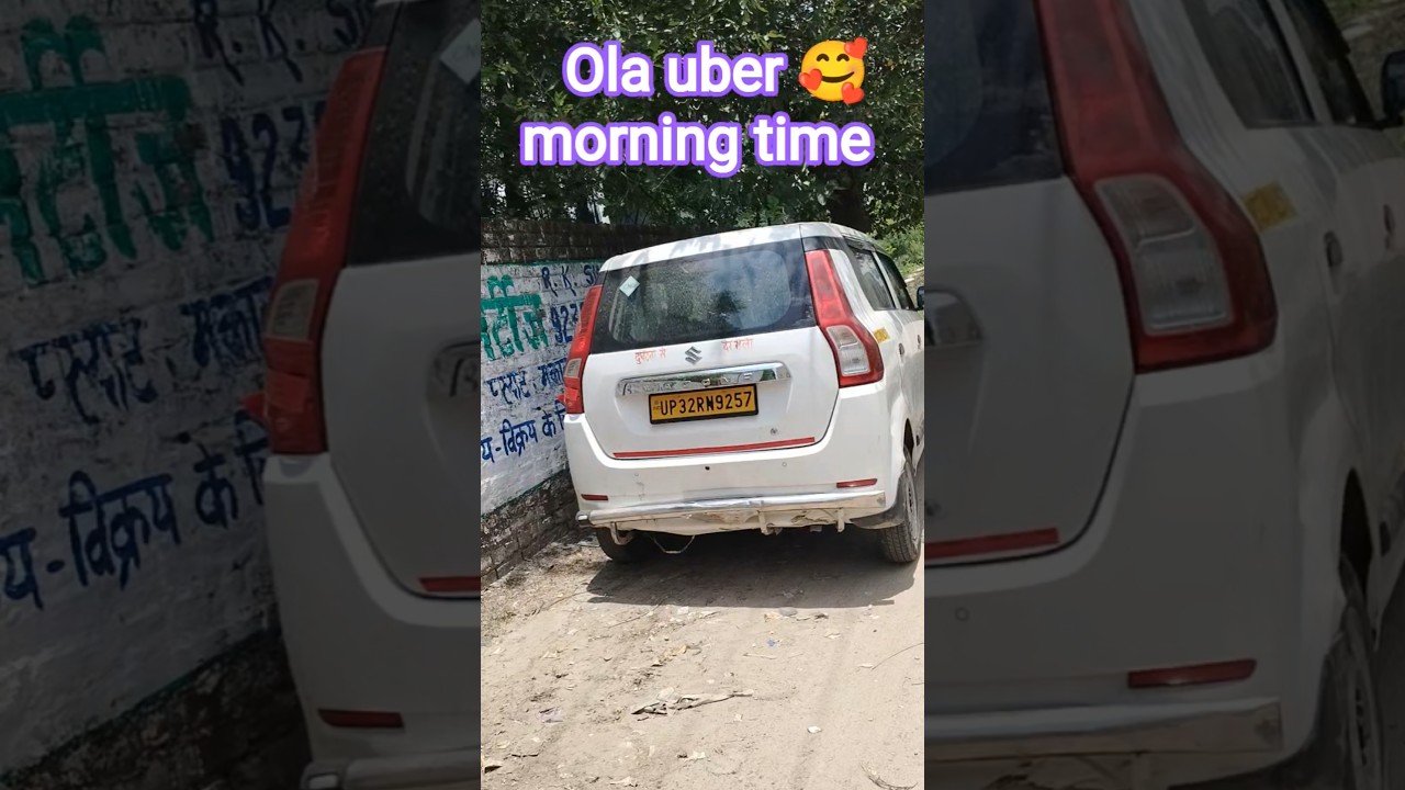 ola uber 😈morning time 😍// cab driver Lucknow