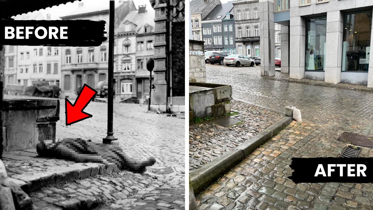 📸▶ THEN and NOW: The Most Unforgettable Photos from WWII
