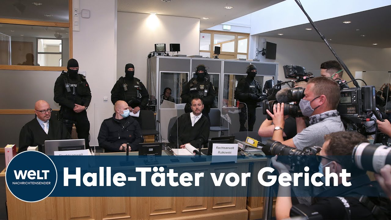 SACHSEN-ANHALT: Prozessauftakt zum rechtsterroristischen Anschlag in Halle