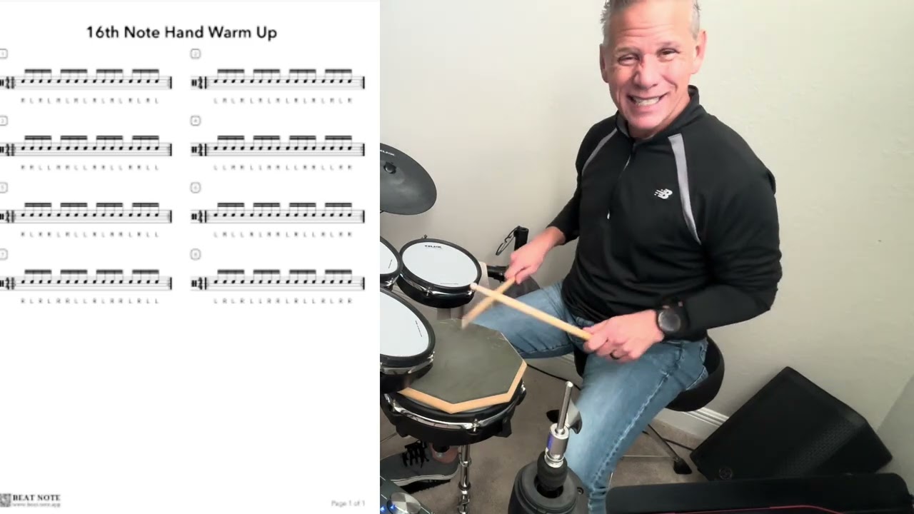 16th Note Hand Warm Up