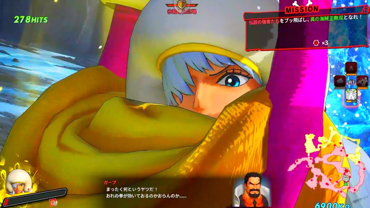 【海賊無双4】攻撃範囲がエグすぎる！スムージーで全員シボリ倒す【One Piece Pirate Warriors 4】