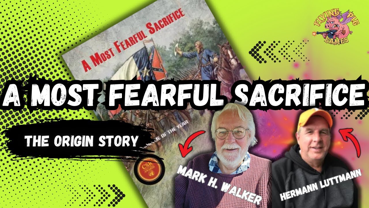 A Most Fearful Sacrifice - The Origin Story with Hermann Luttmann and Mark H. Walker