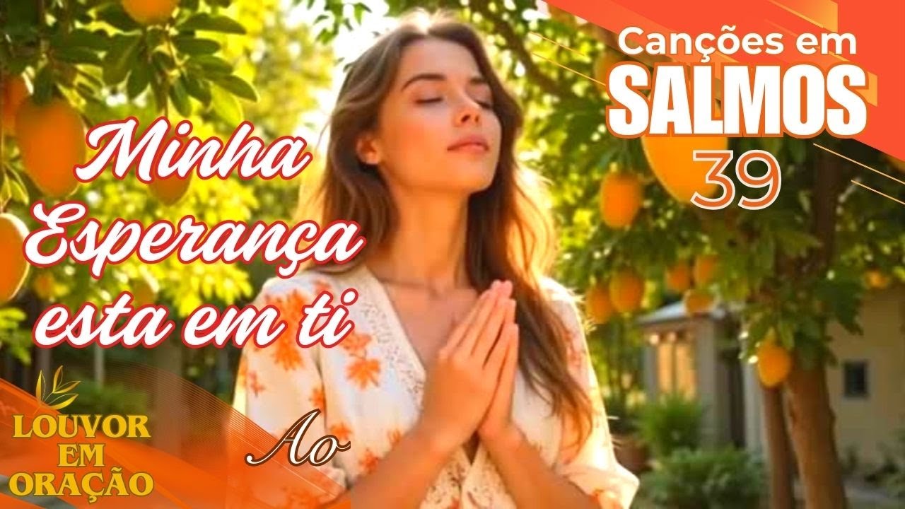 🌿Momentos de Louvor em Oração Diário I Canções em Salmos 39🌿 💛 