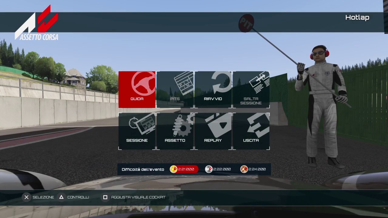 Assetto Corsa Hotlap Clear Ahead! - Gold Medal (DS4; v 1.22 Car Setup)