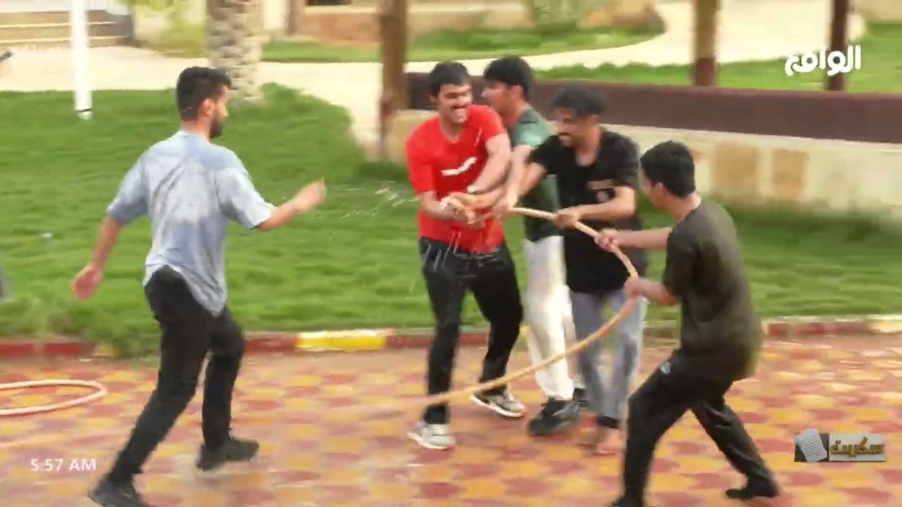 المايكات تغرق في وسط حرب المياه الصباحية #سكربت42