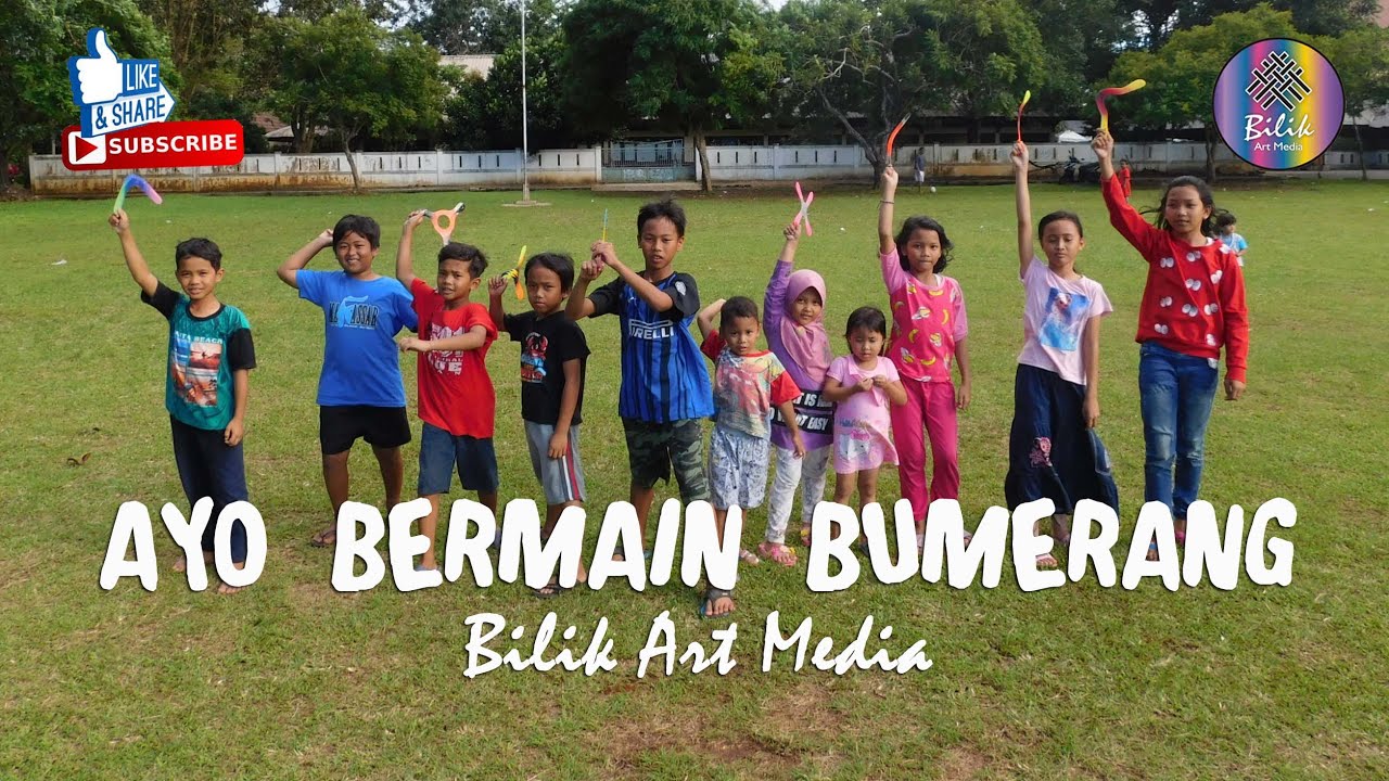 AYO BERMAIN BUMERANG BILIK ART MEDIA | MAINAN ANAK EDUKATIF TRADISIONAL SPORT FUN | WA: 089637966451