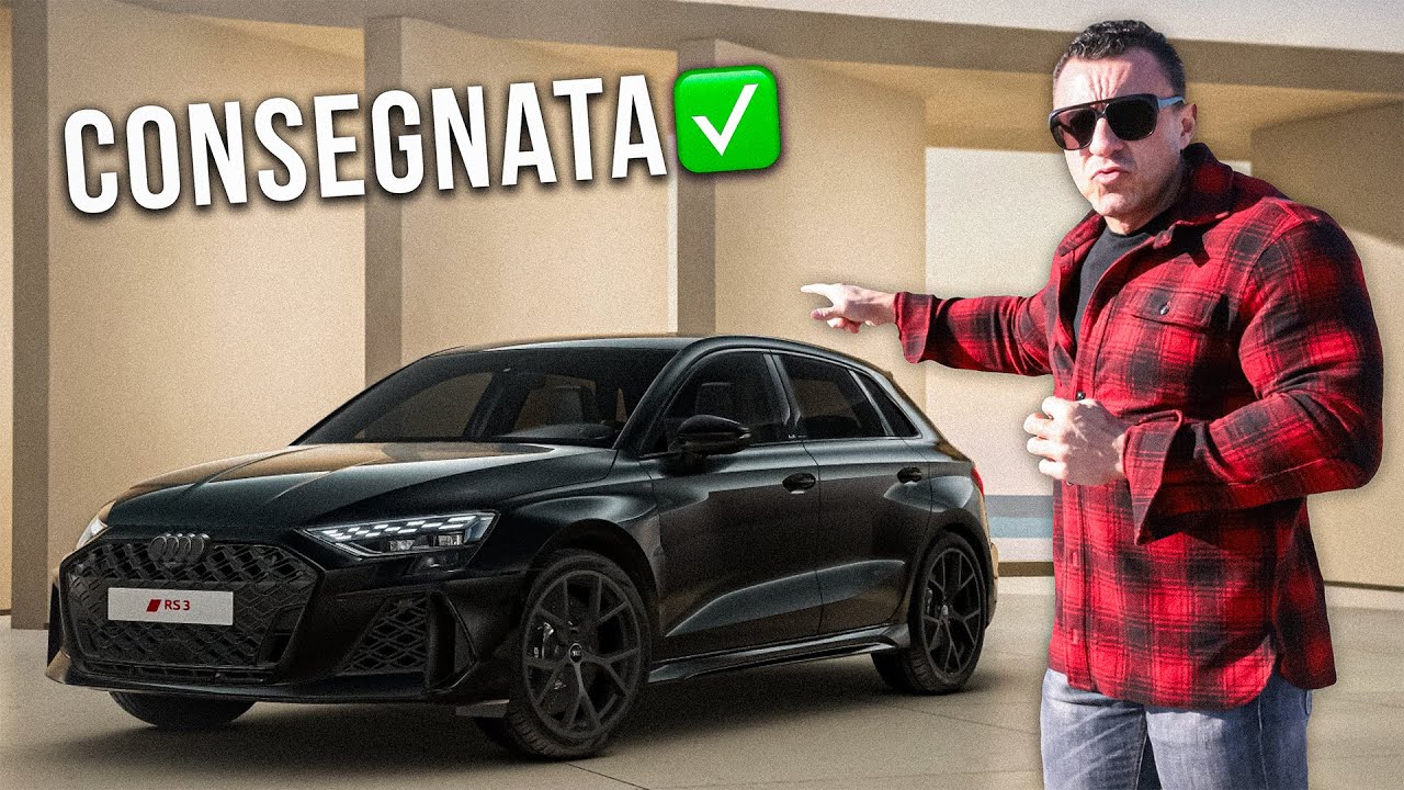 RITIRO LA MIA NUOVA AUDI RS3