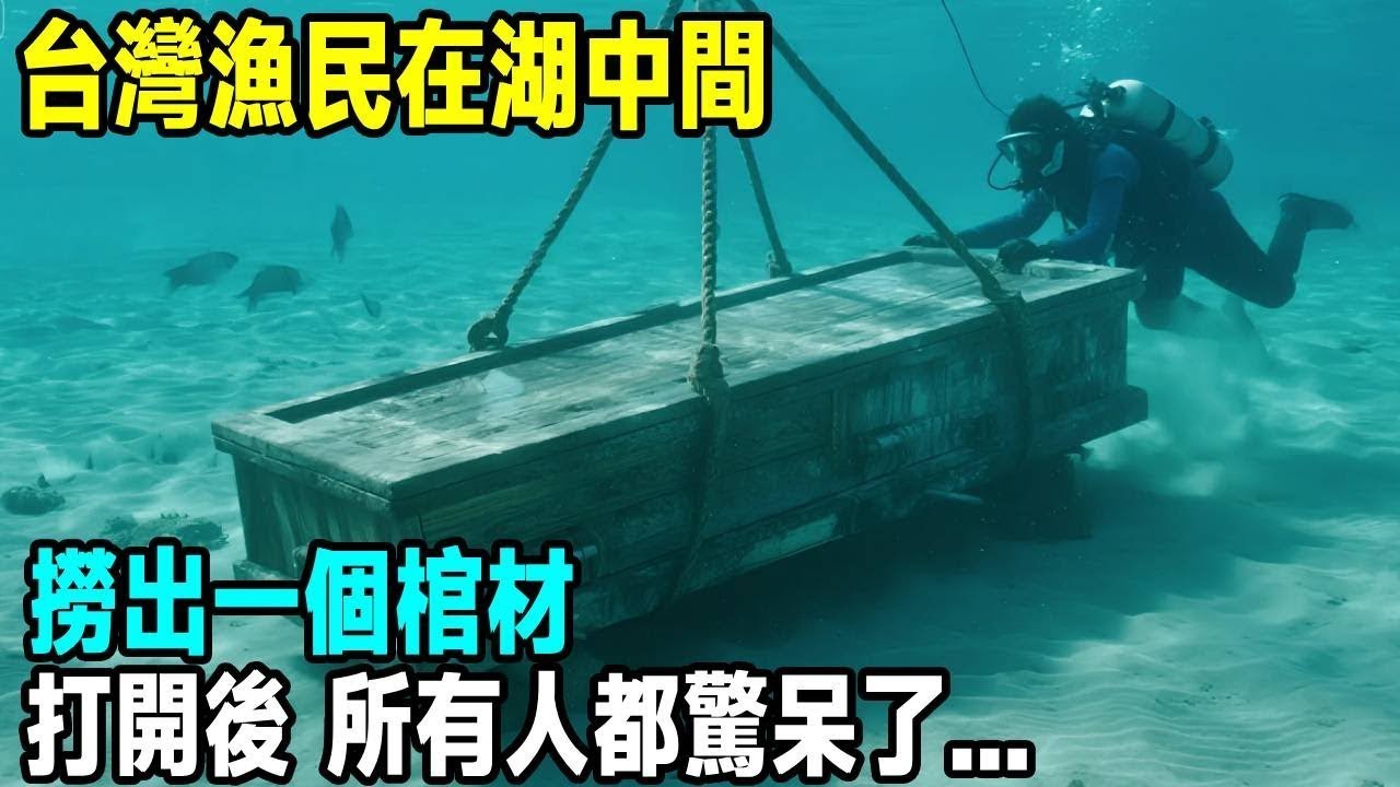 台灣漁民在湖中間，撈出一個棺材，打開後，所有人都驚呆了   「茶桌老故事」