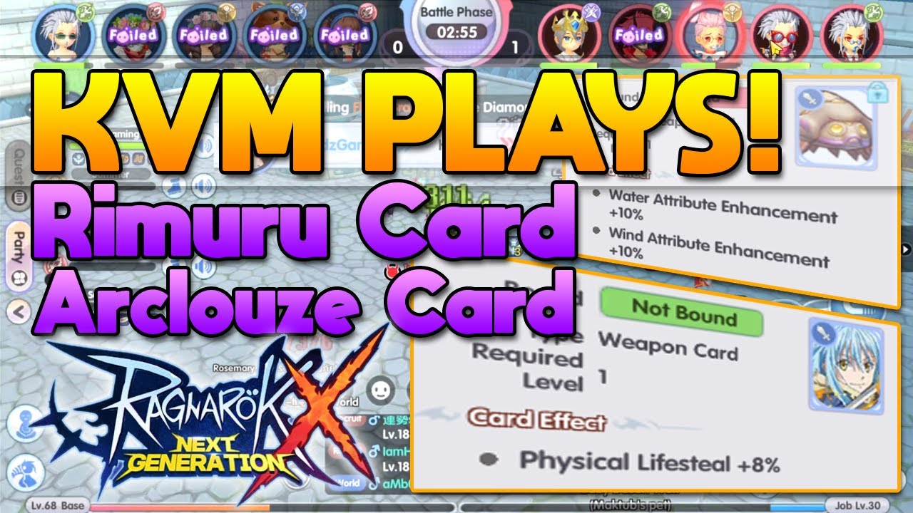 KVM Penetration Build With Rimuru Card & Arclouze Card [ROX]