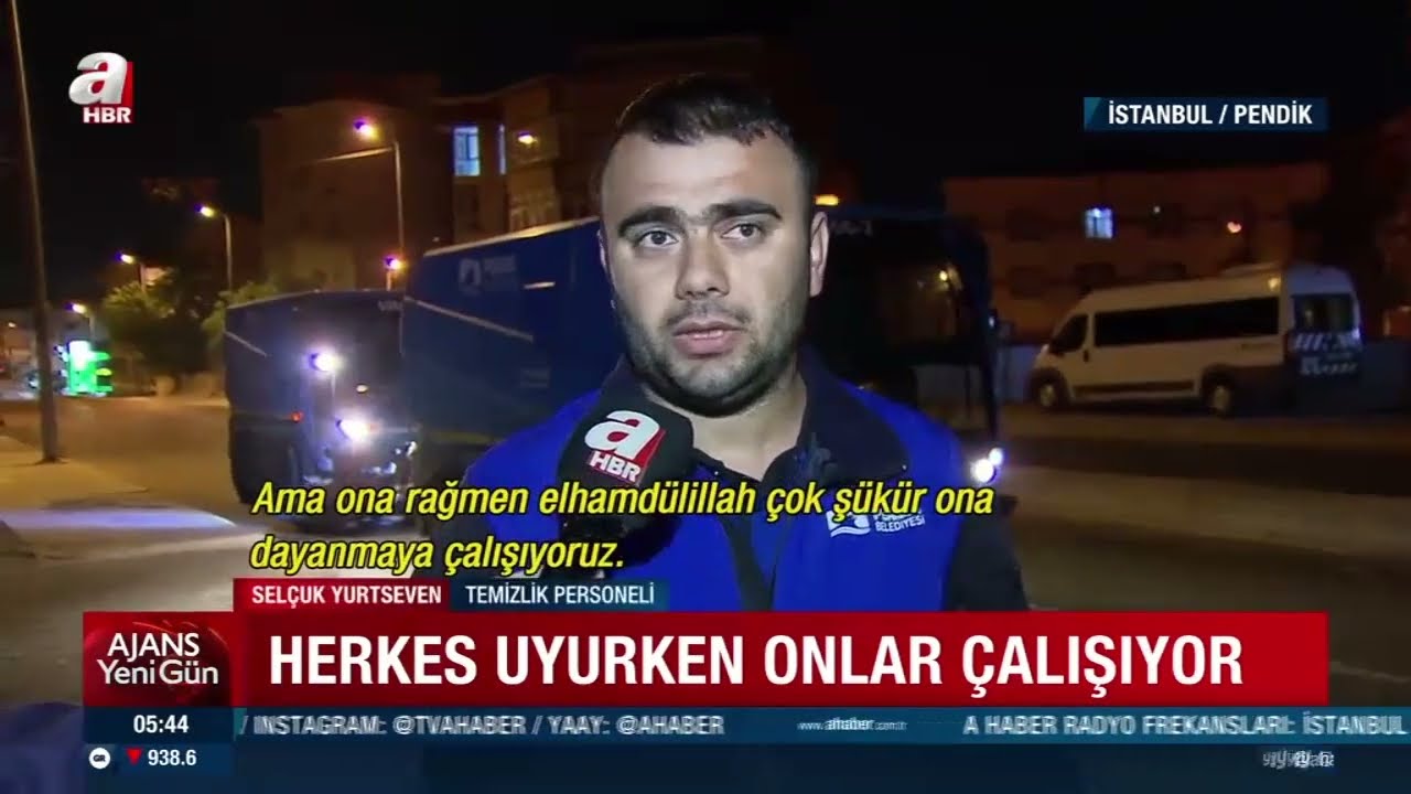 Daha temiz Pendik i&ccedil;in gece g&uuml;nd&uuml;z &ccedil;alışıyoruz - 📺 A Haber