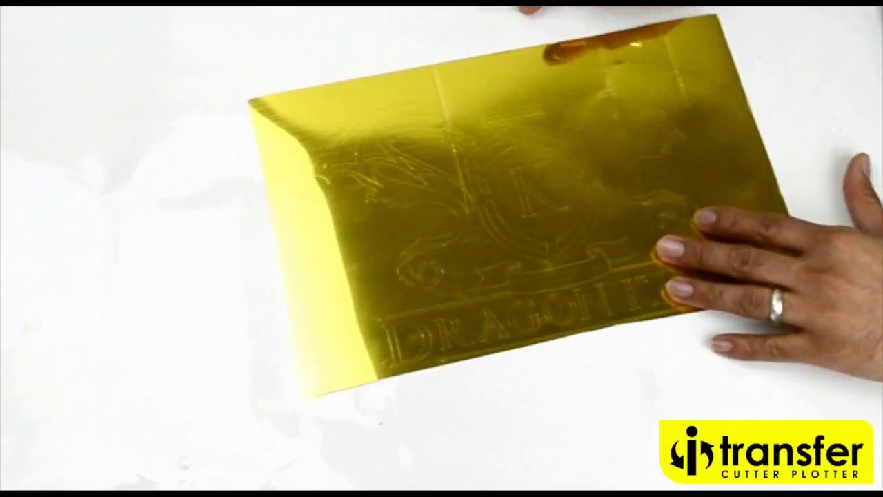 i-Transfer Cutter Plotter Tutorial - Cutting complicated design with i-Transfer Cutter Plotter