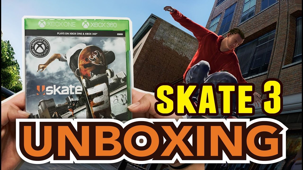 Skate 3 (Xbox One /Xbox 360) Unboxing !!