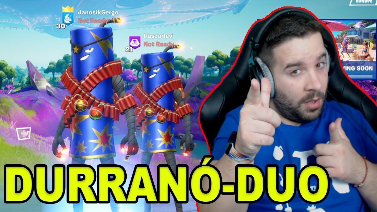 Fortnite DURRANÓ DUO 😂 | Fortnite DUO Levivel
