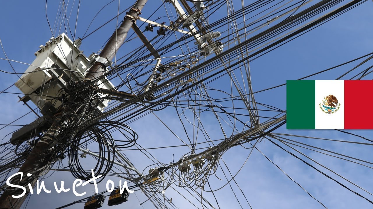 ¿Por qué hay Muchos Cables en las calles de México? - Sinueton