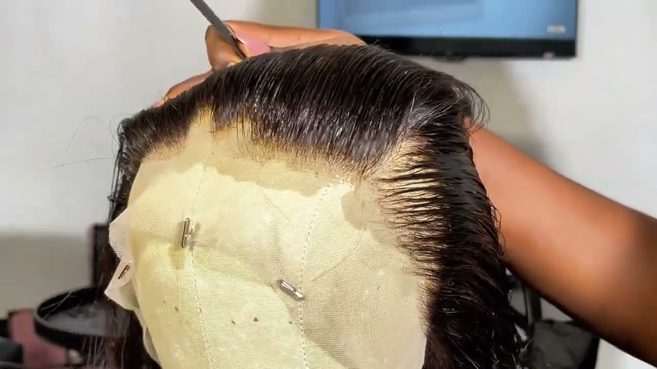 Frontal Wig Customization || Frontal Plucking || BEGGINNERS Tutorial Part3 || #frontal #plucking