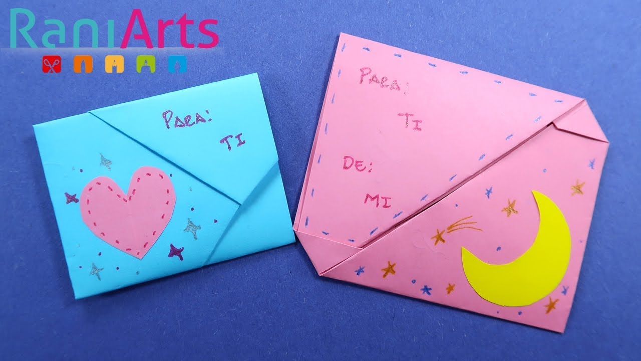 Cómo doblar tus cartas de forma original, decóralas también! - DIY