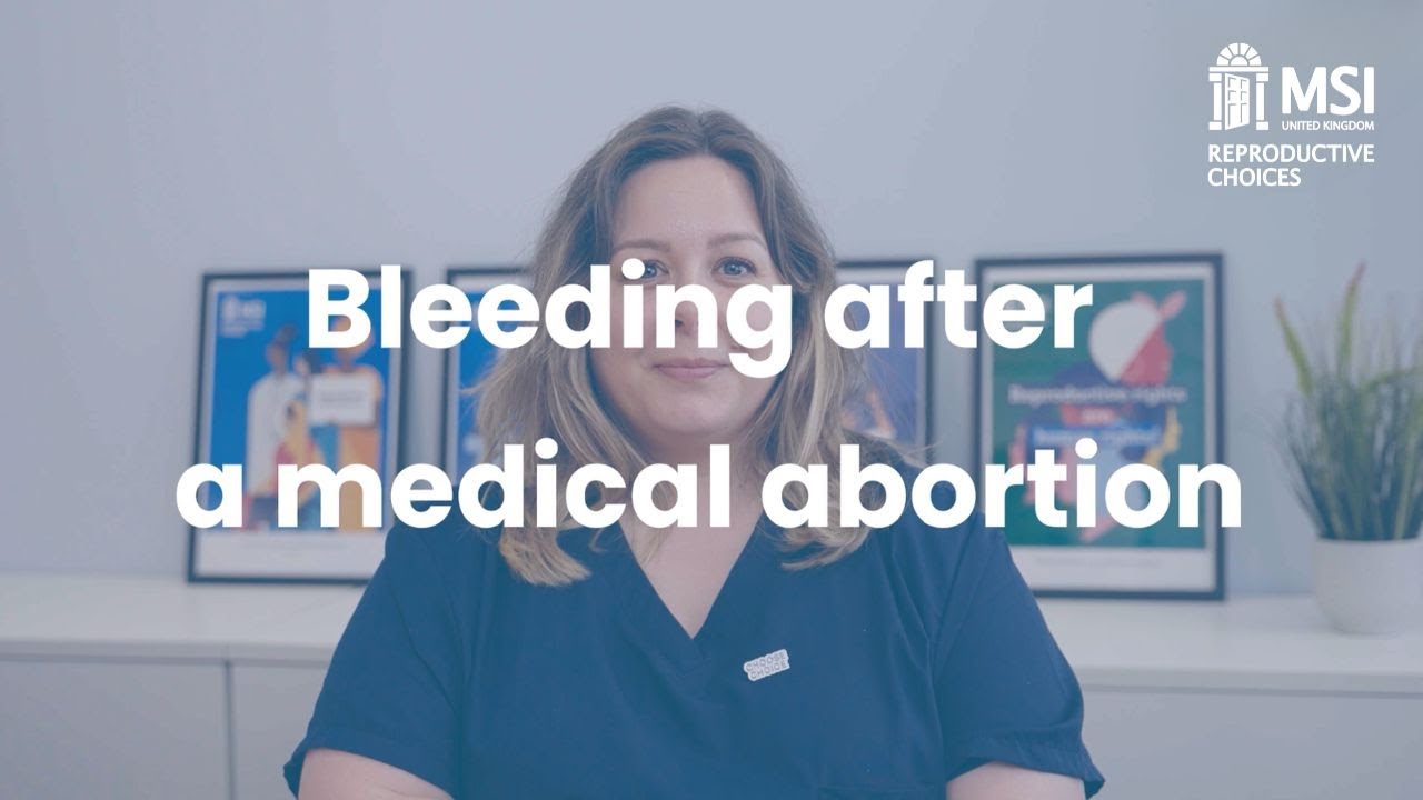 Abortion Pills and Bleeding: What to Expect After a Medical Abortion