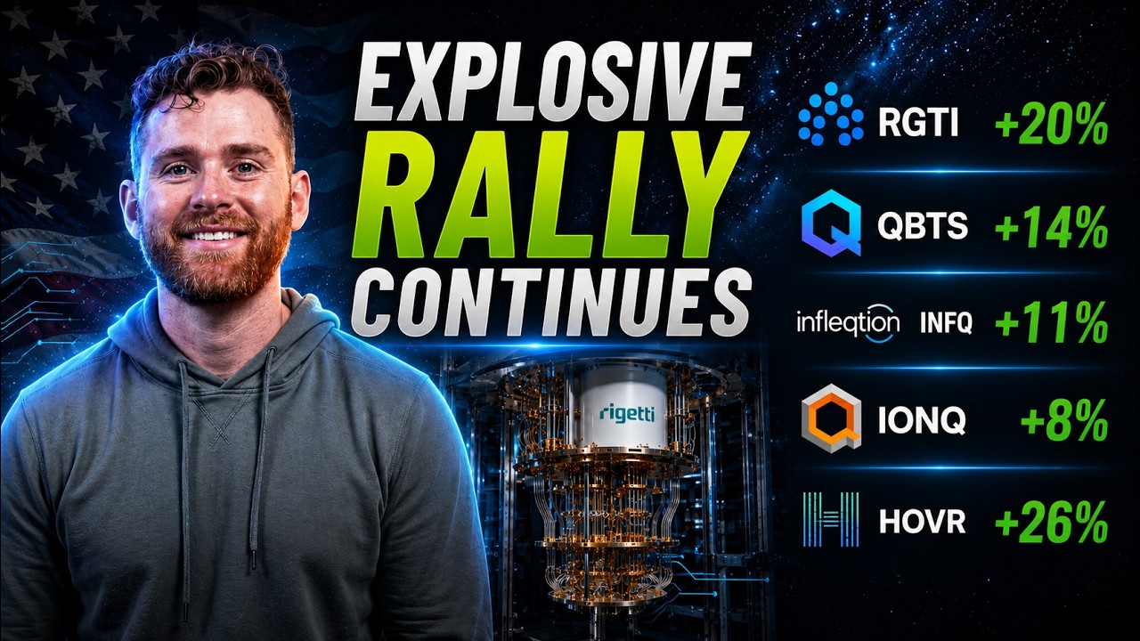 Квантовое ралли продолжается | Акции BTQ, QNC и HOVR резко взлетают вверх