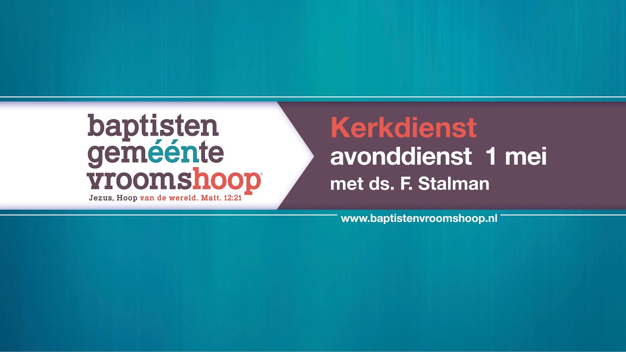 Live kerkdienst 1-5 om 