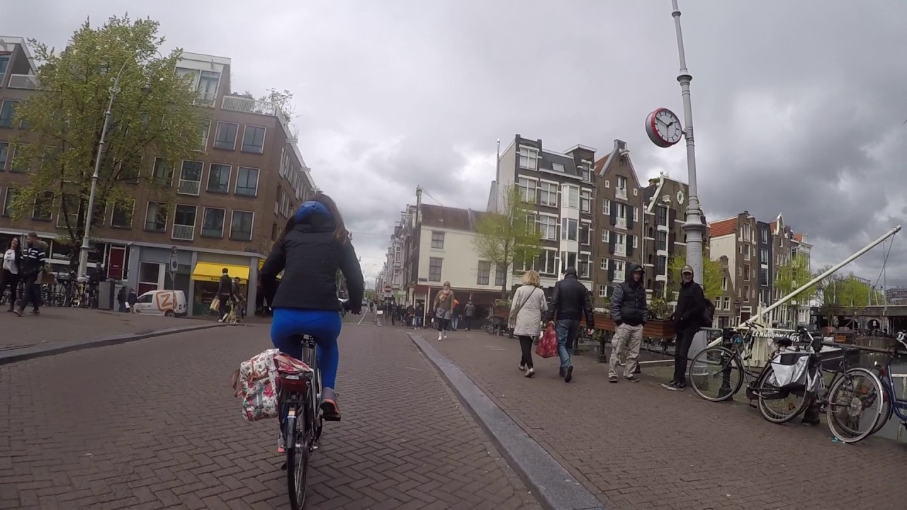 Netherlands Bicycle Tour 2017 Day 1 - Amsterdam to Haarlem