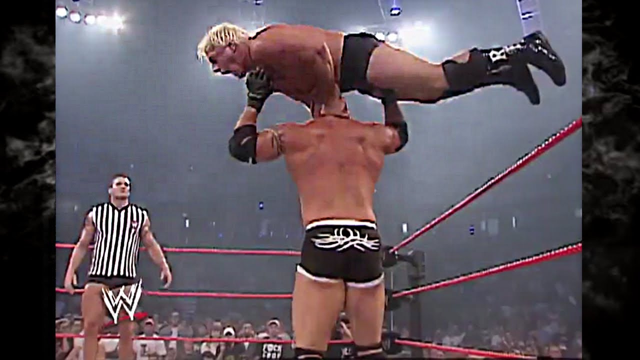 Goldberg vs Ric Flair ( Randy Orton As Special Referee ) World Heavyweight Championship