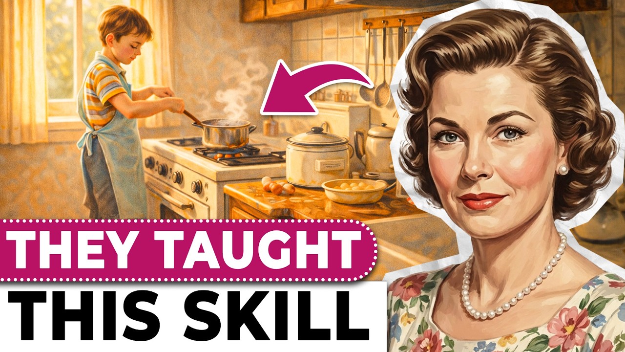 9 Life Lessons Mothers Taught in the 1950s That Kids Don't Learn Today