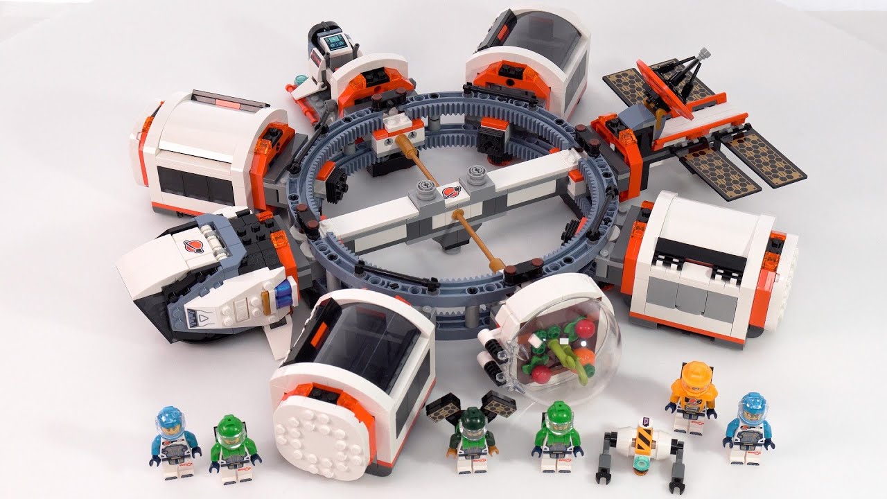 Обзор модульной космической станции LEGO City 2024 60433!