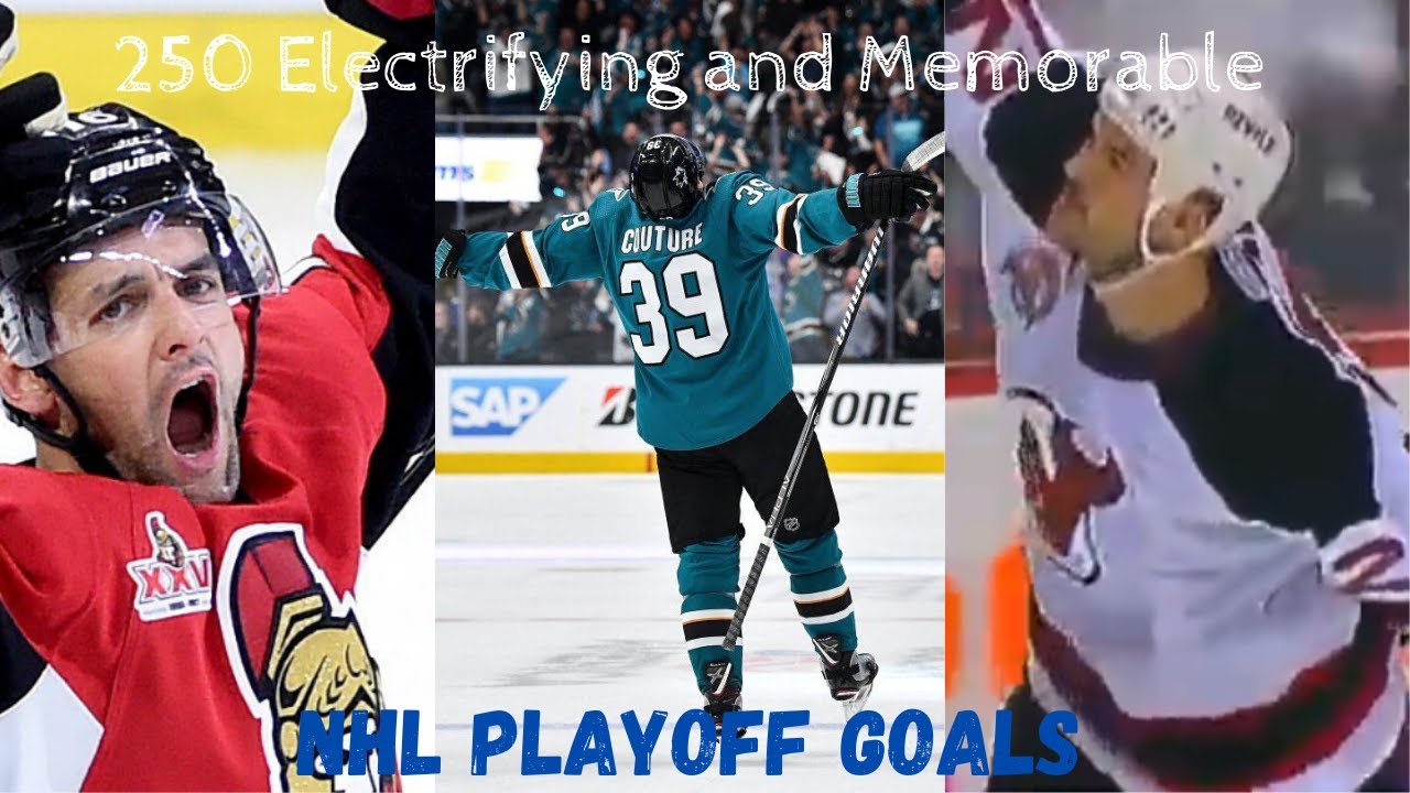 Most Electrifying NHL Goals in Recent Playoff History | 250 Since 2000